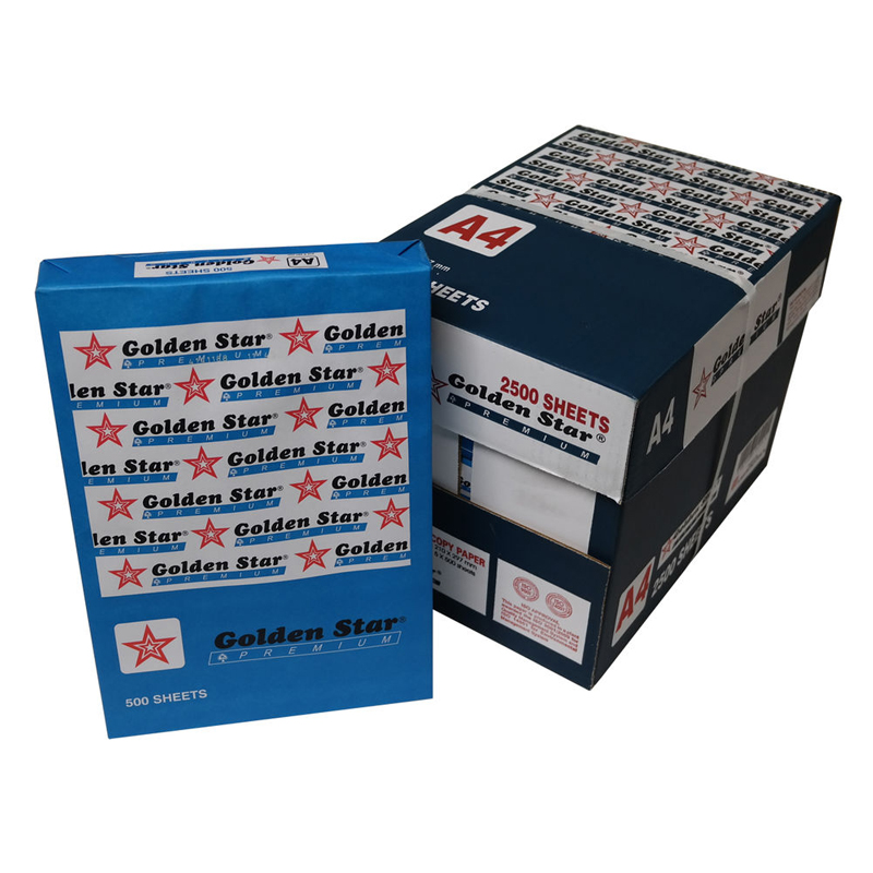 Golden Star Photocopy Paper A4 (Box of 5 Packs)