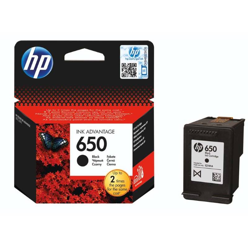 HP 650 Ink Cartridge Black
