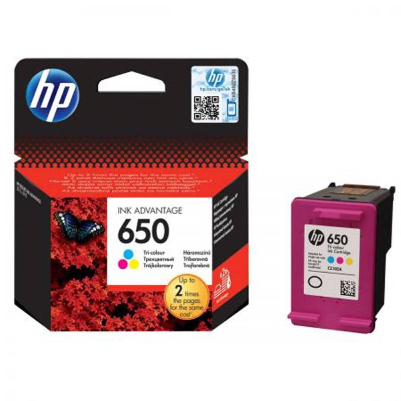 HP 650 Ink Cartridge Colour