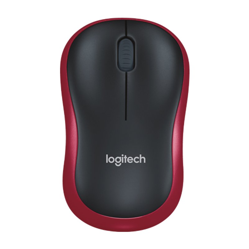 Logitech Mouse M185 Red