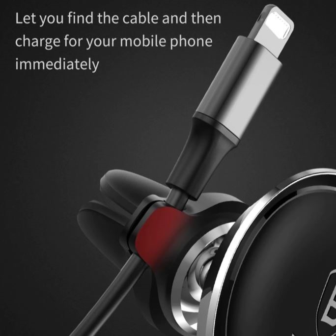 Baseus Magnetic Air Vent Car Mount Holder with Cable Clip