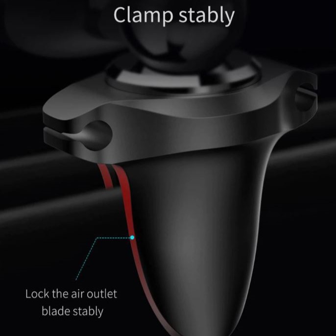 Baseus Magnetic Air Vent Car Mount Holder with Cable Clip