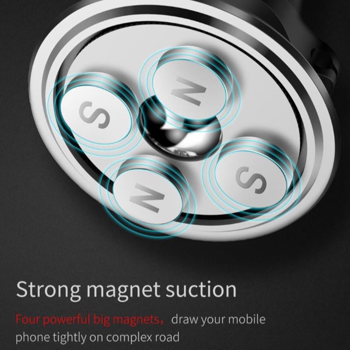 Baseus Magnetic Air Vent Car Mount Holder with Cable Clip