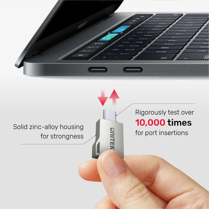 Unitek USB-C to USB-A OTG Adapter - Image 3